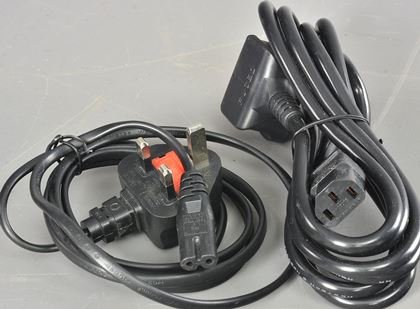 various-Mains leads IEC & fig-8 - Genesis